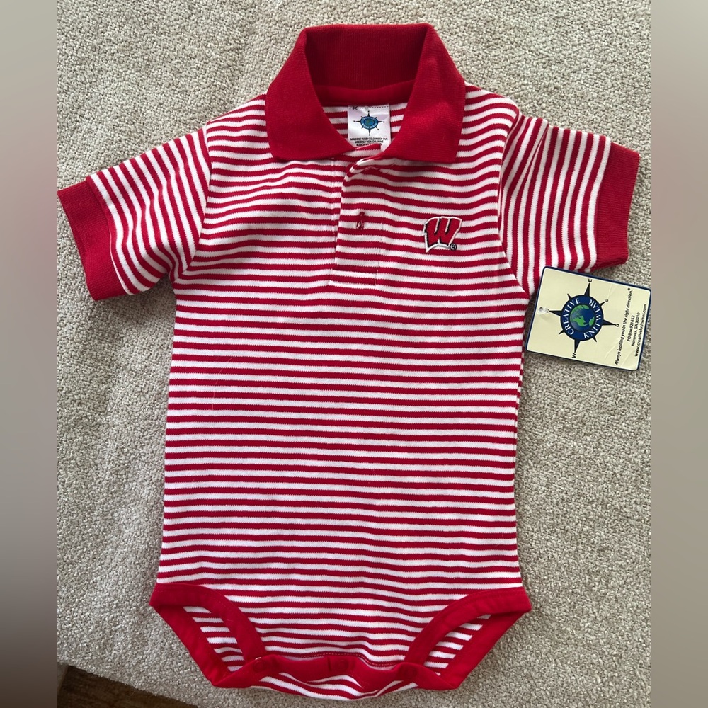 University of Wisconsin Baby Onesie - 12M